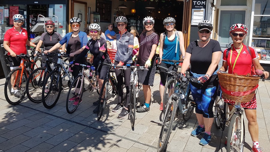 FitBits - Brighton & Sussex British Cycling Breeze Champions - beginner cycle rides for women - Tess Agnew fitness blogger2