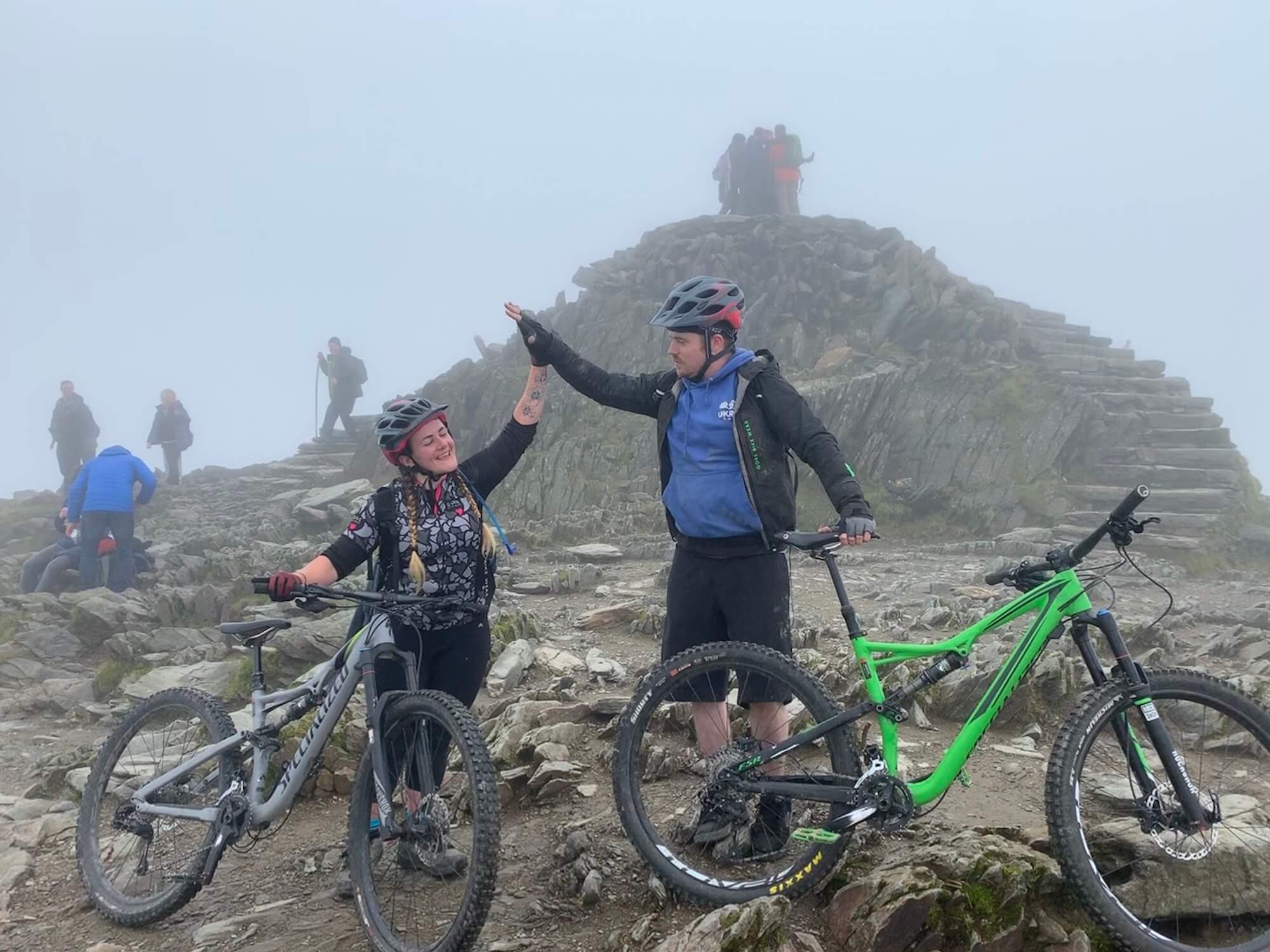 Bucket list rides Mountain biking Snowdon FitBits